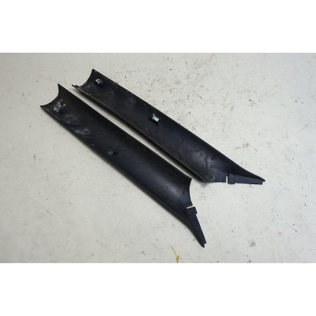 1996-2002 BMW Z3 Roadster Front Windsheild A- Pillar Column Covers Black OEM