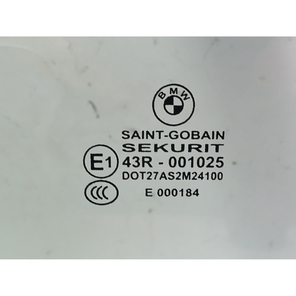 2015-2021 BMW F23 2-Series Convertible Factory Right Rear Window Glass Pane OEM