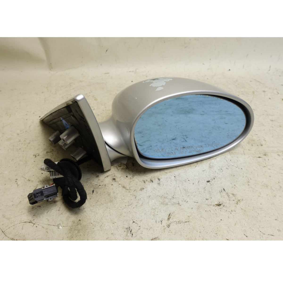 BMW E46 M3 Right Side Mirror Assembly Titanium Silver 2001-2006 OEM