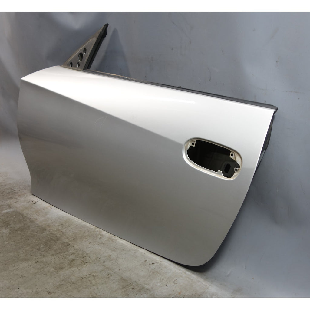 2003-2008 BMW E85 E85 Z4 Left Front Driver Door Shell Bare Titanium Silver OEM