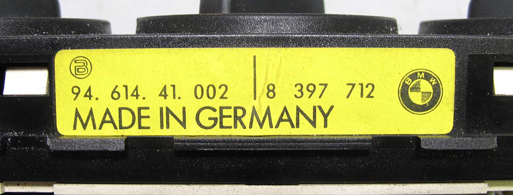 BMW Z3 Roadster Coupe Climate Control Unit Face Panel w Knobs Factory 1996-2002
