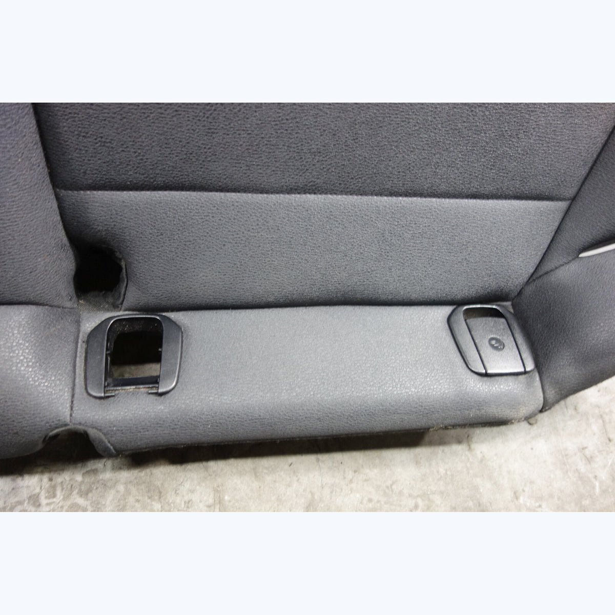 2013-2015 BMW E84 X1 SAV Factory Rear Seat Bottom Cushion Black Vinyl Sensatec