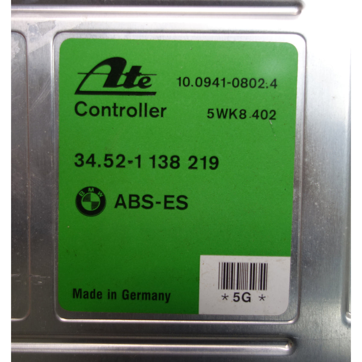 BMW E36 ABS Module Computer 92 93 325i 325is 84 M3 1138219 USED OEM
