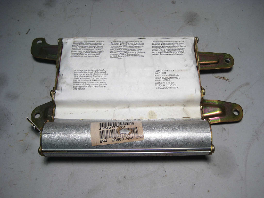 1998-2002 BMW Z3 Right Passenger Door Side Airbag Module Coupe Roadster OEM