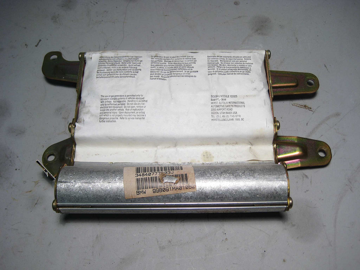 1998-2002 BMW Z3 Right Passenger Door Side Airbag Module Coupe Roadster OEM