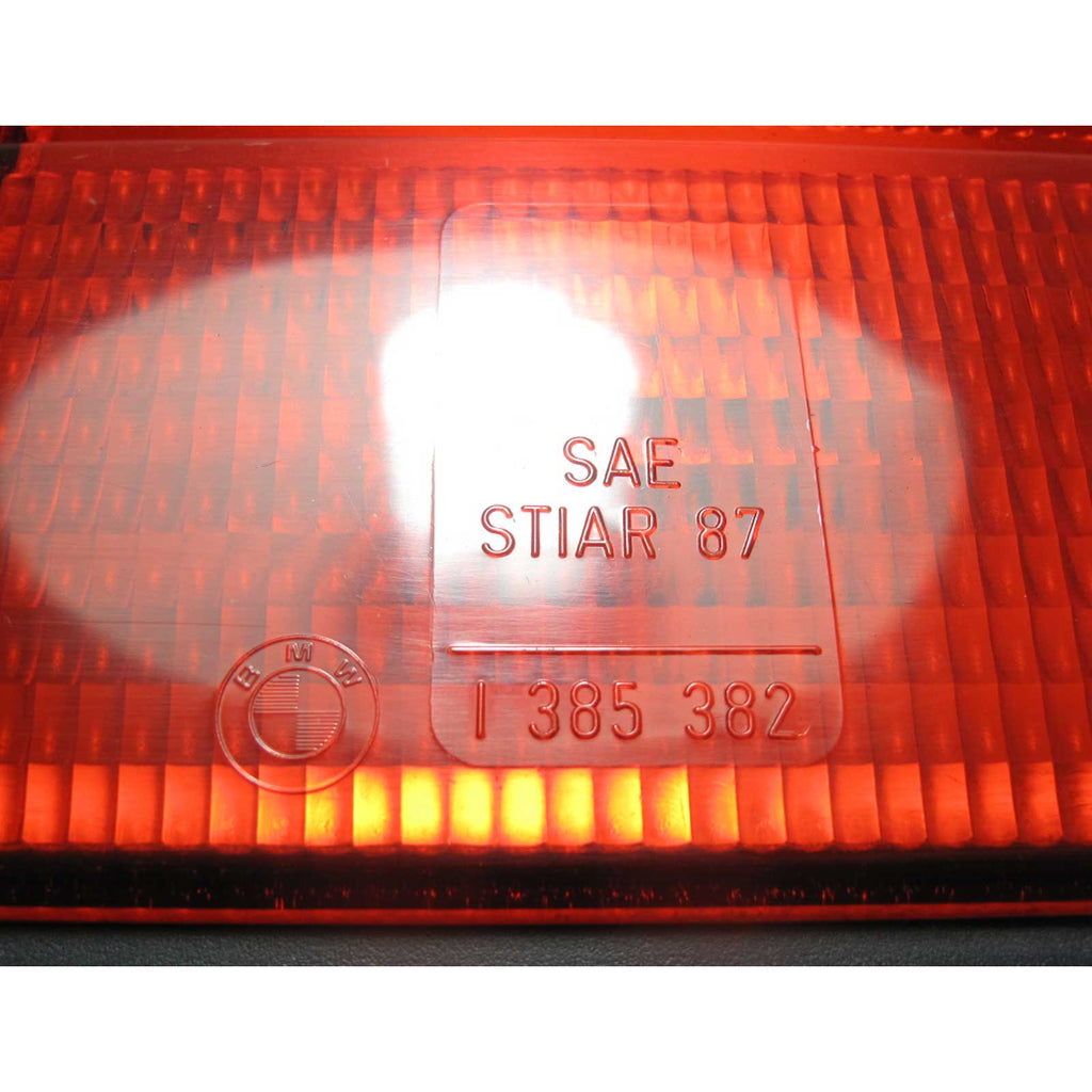 BMW E30 3-Series Late Model Right Rear Passen Tail Light Lamp Housing w Tray OEM