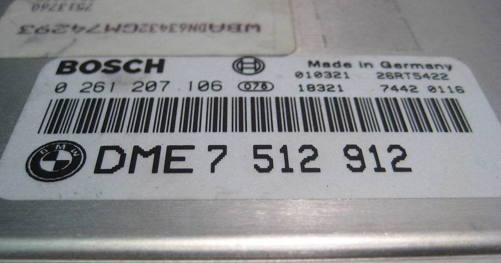 BMW M62TU DME Engine Computer ECU ECM 2001-2003 E38 E39 X5 V8 Bosch