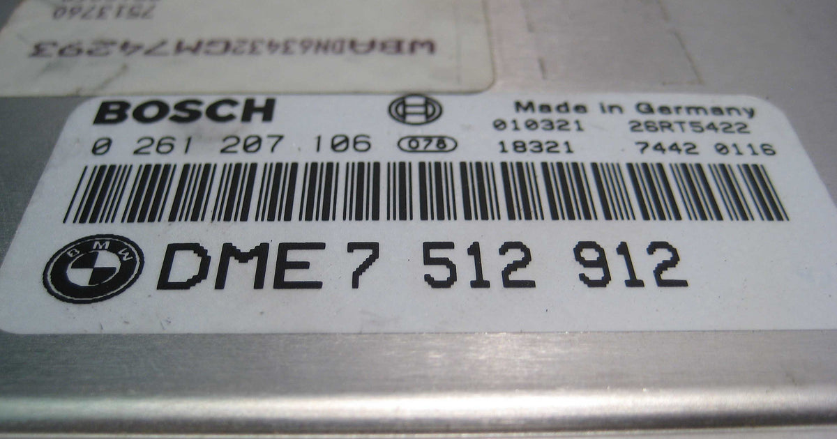 BMW M62TU DME Engine Computer ECU ECM 2001-2003 E38 E39 X5 V8 Bosch