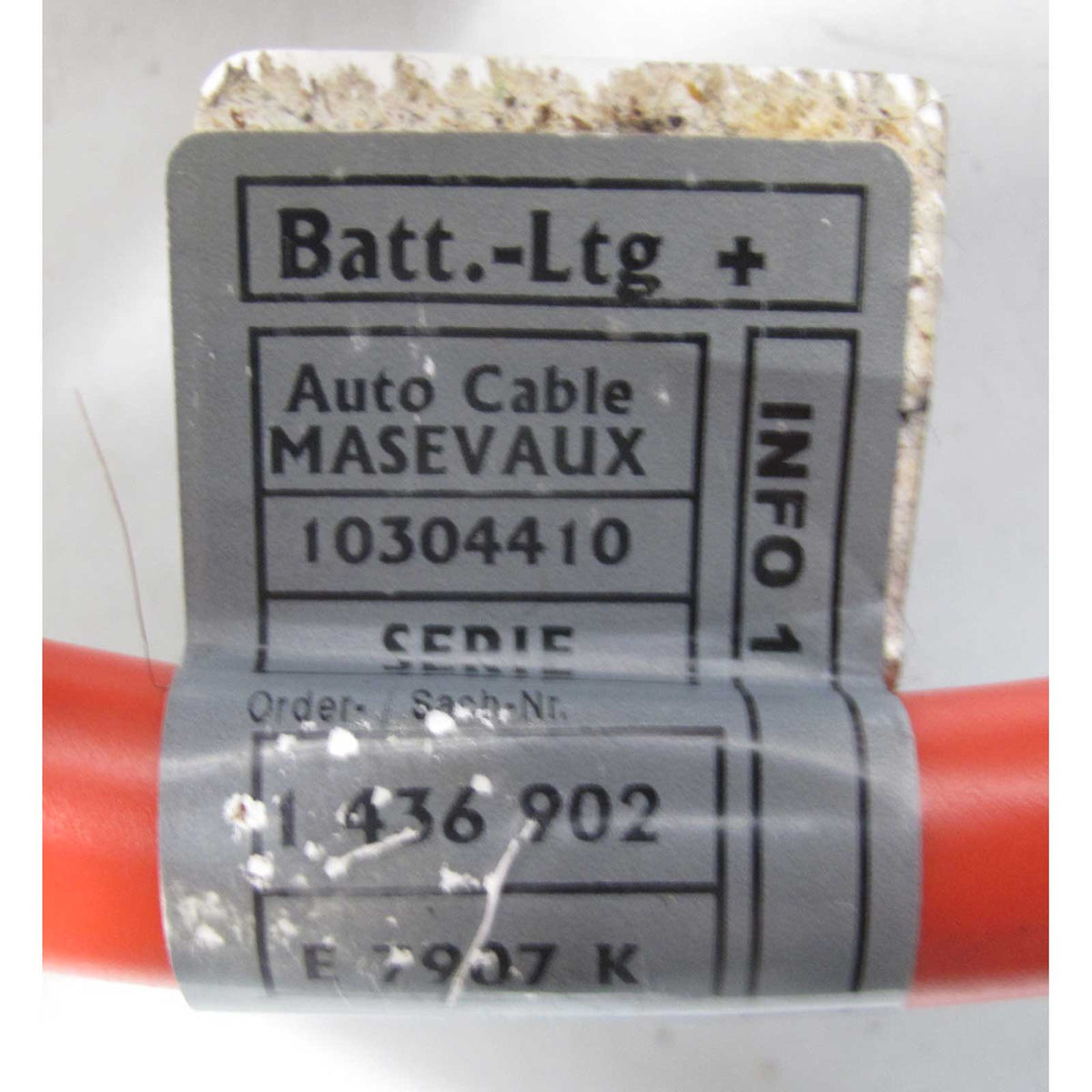 BMW E39 5-Series 540i V8 Battery Positive Power Cable Set 1998-2003 USED OEM