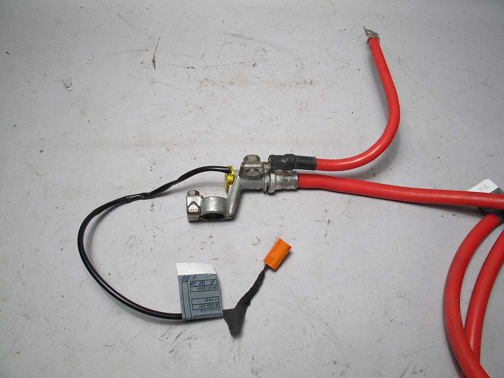 BMW E46 3-Series 2dr Coupe B+ Positive Red Battery Power Cable w Fuse 2000-2006