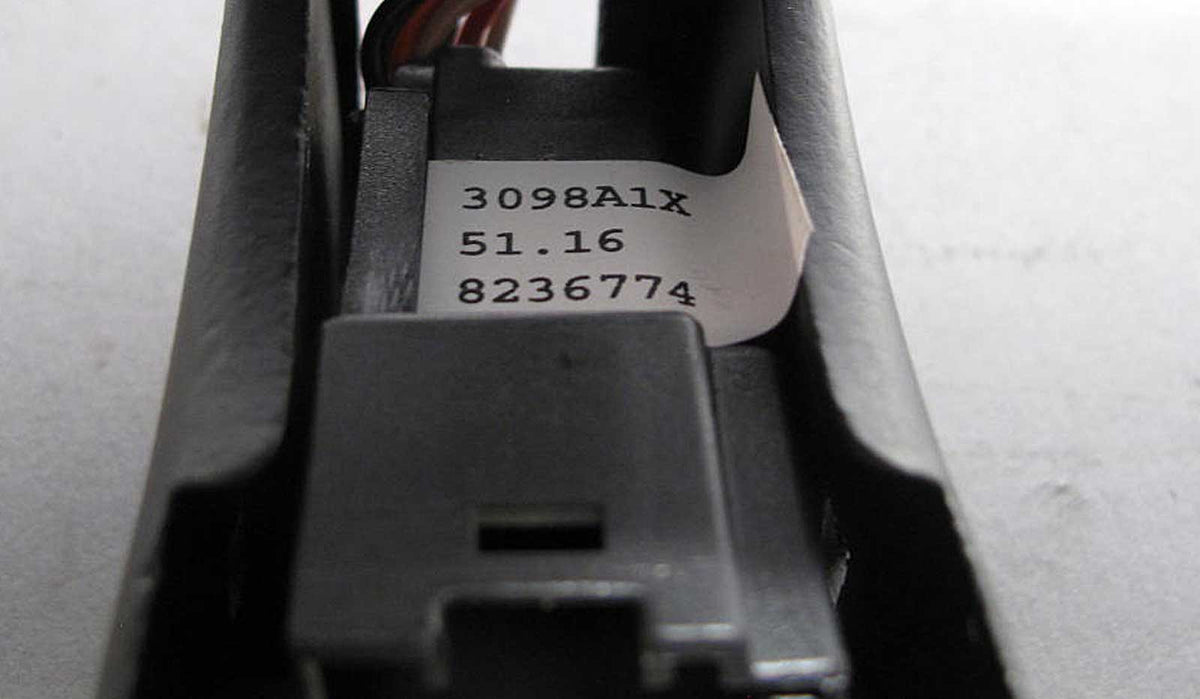 BMW E46 E39 Auto Dimming Rearview Mirror Alarm LED Rain Sensor Flat 8236774 OEM