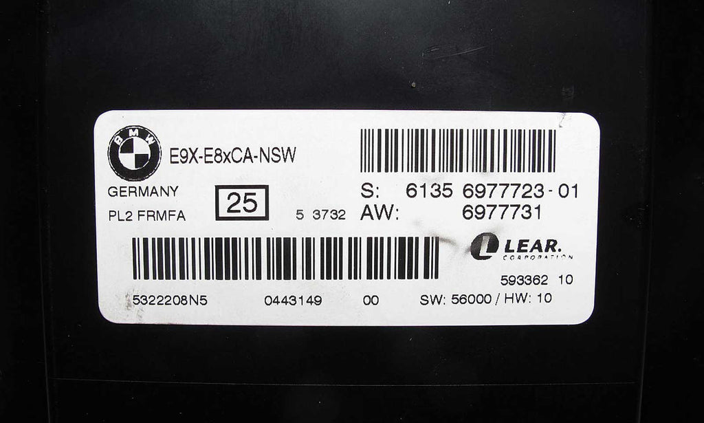BMW E90 E91 3-Series FRM LKM Light Footwell Module Control Unit 2006-2007 OEM