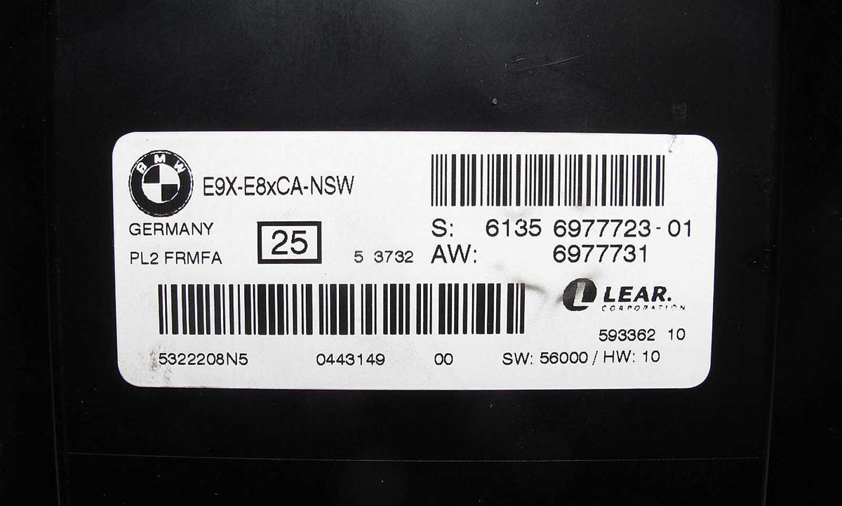 BMW E90 E91 3-Series FRM LKM Light Footwell Module Control Unit 2006-2007 OEM