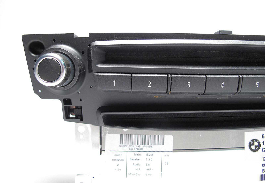BMW E60 5/6-Series E63 Factory CCC CD DVD iDrive Navigation Head Unit 2008-2009