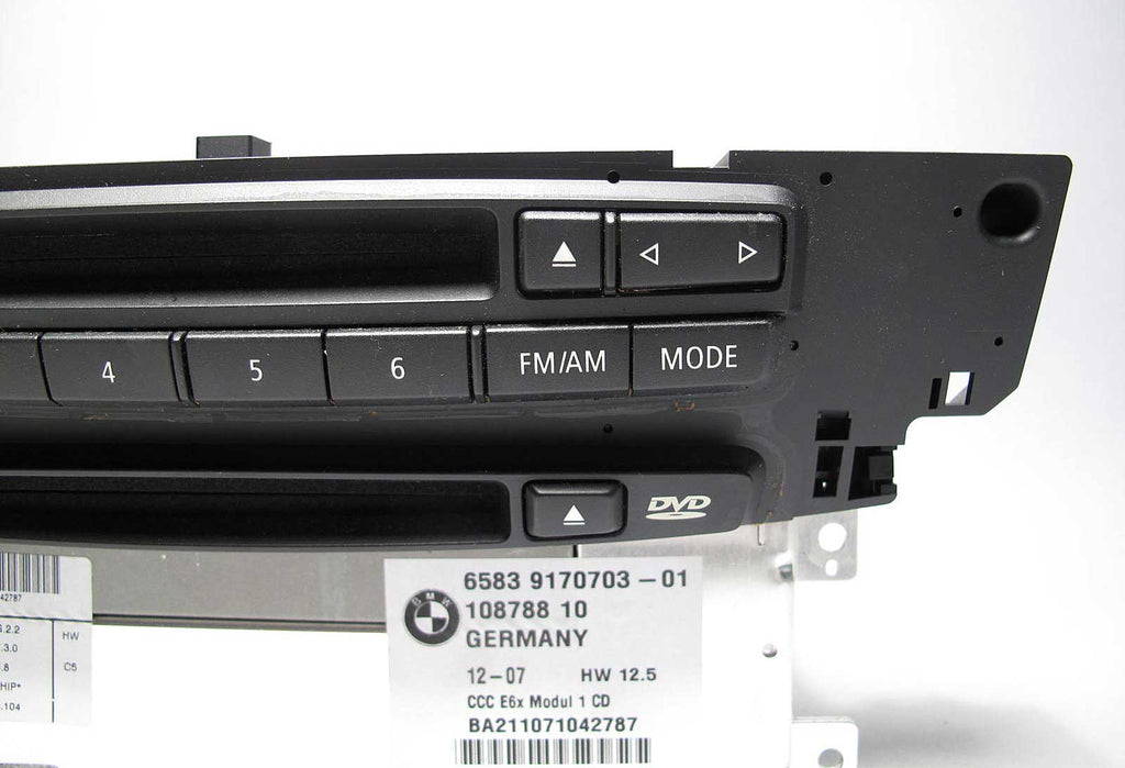 BMW E60 5/6-Series E63 Factory CCC CD DVD iDrive Navigation Head Unit 2008-2009