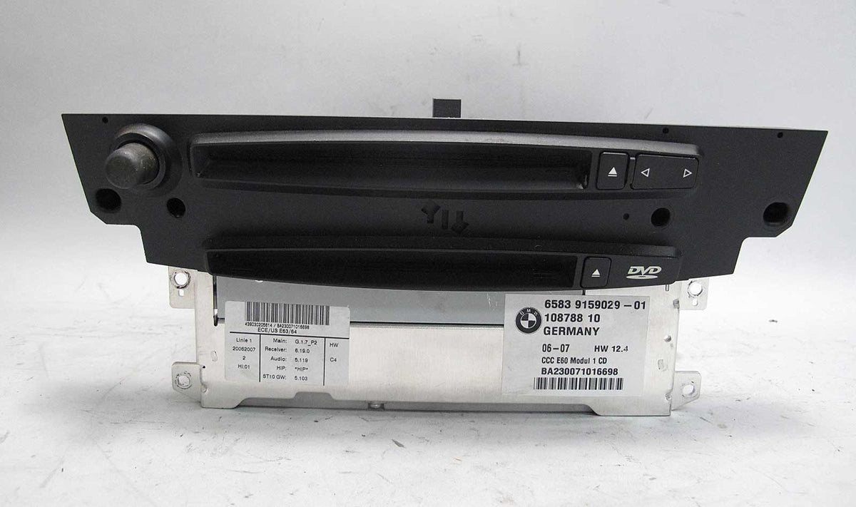 2007 BMW E60 M5 E63 6-Series CCC Factory Navigation CD DVD iDrive Headunit USED