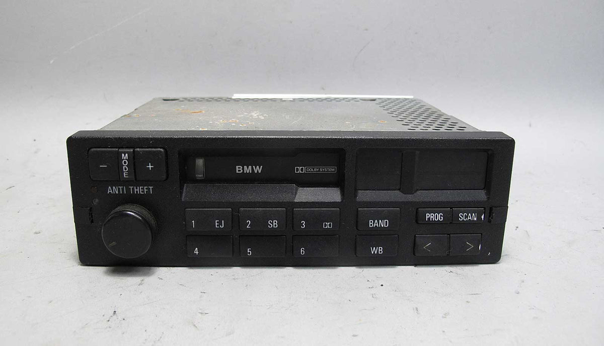 1988-1995 BMW CM5903 Cassette Radio Head Unit NO CODE *For Parts*