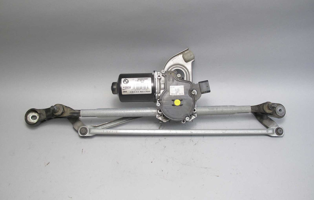 2012-2017 BMW F30 3-Series F32 Windshield Wiper Linkage Frame w Motor OE