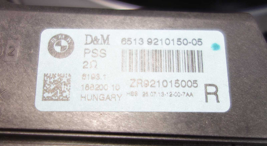 BMW F30 F32 F22 F36 F80 F82 Standard HiFi Subwoofer Speaker Pair OEM 2012-2021