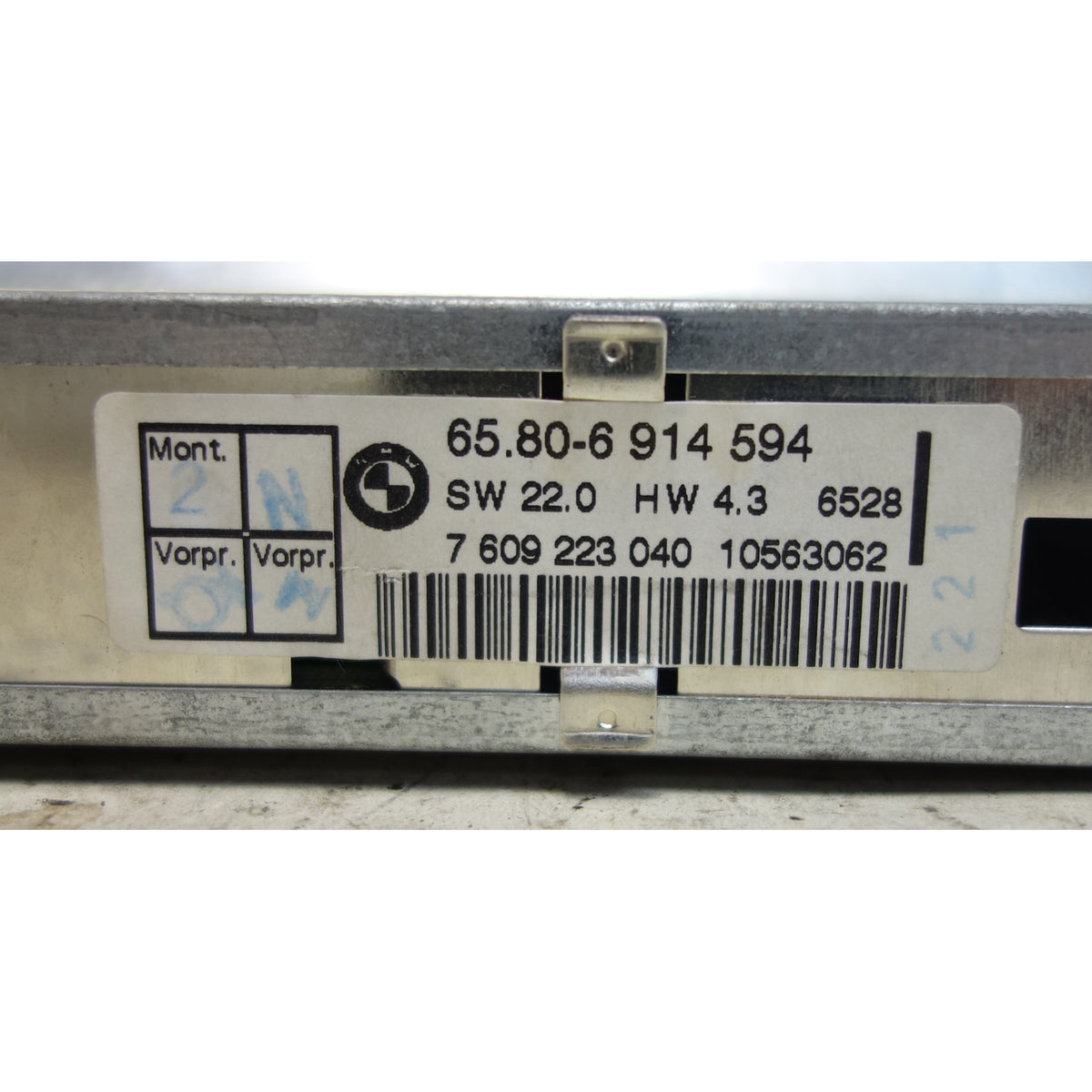 BMW E39 5-Series Radio MID Multi Information Display w DSP OBC 1997-2003
