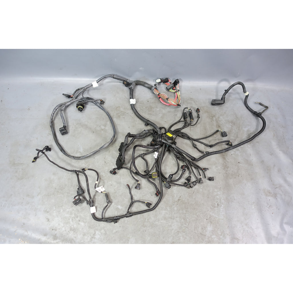Damaged 2014-2015 BMW F10 550i F06 650i N63N V8 Engine Wiring Harness for Auto