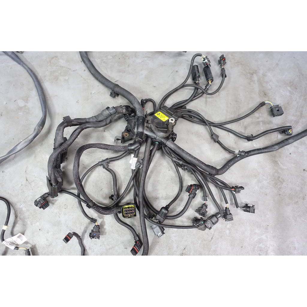 Damaged 2014-2015 BMW F10 550i F06 650i N63N V8 Engine Wiring Harness for Auto
