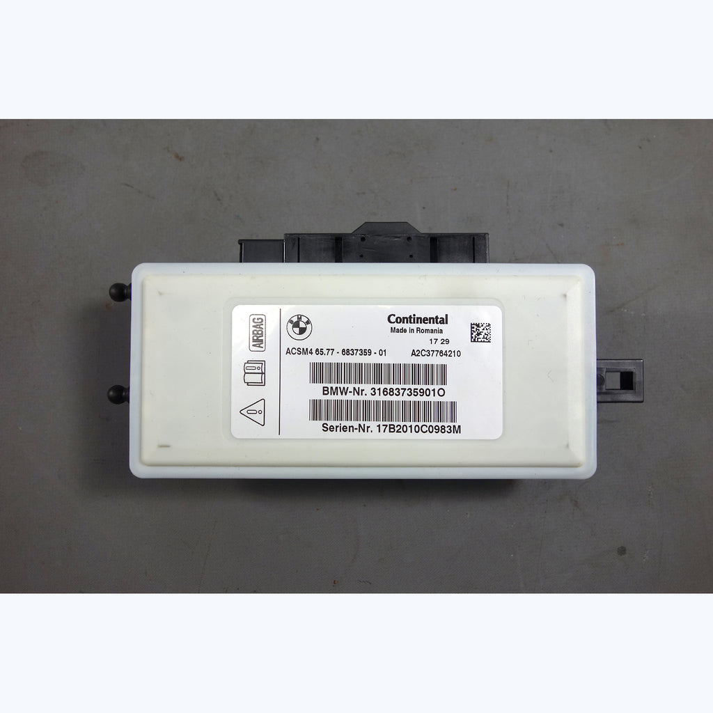 2014-2019 BMW F30 3-Series F22 F10 F15 Central Airbag Control Unit Module OEM