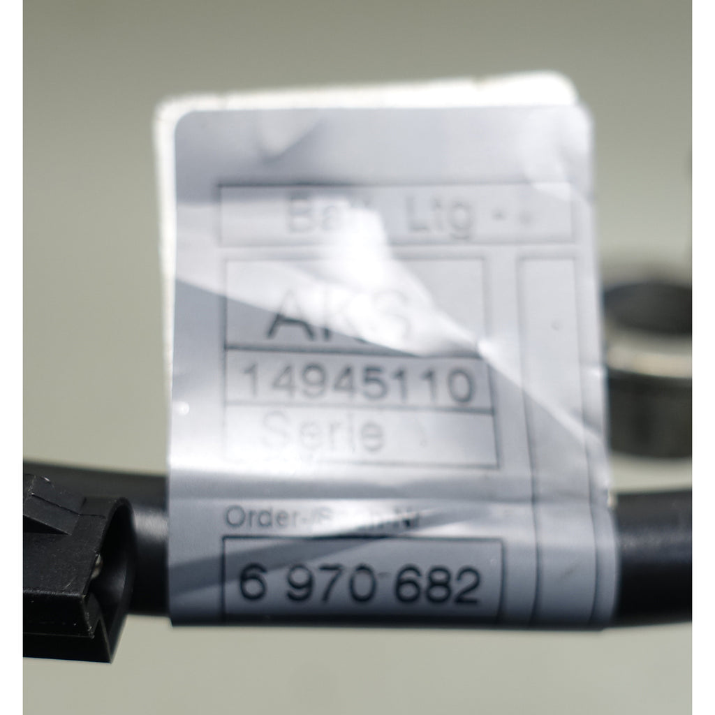 04-07 BMW E63 E64 6-Series Early Negative Black IBS Battery Cable Terminal OEM