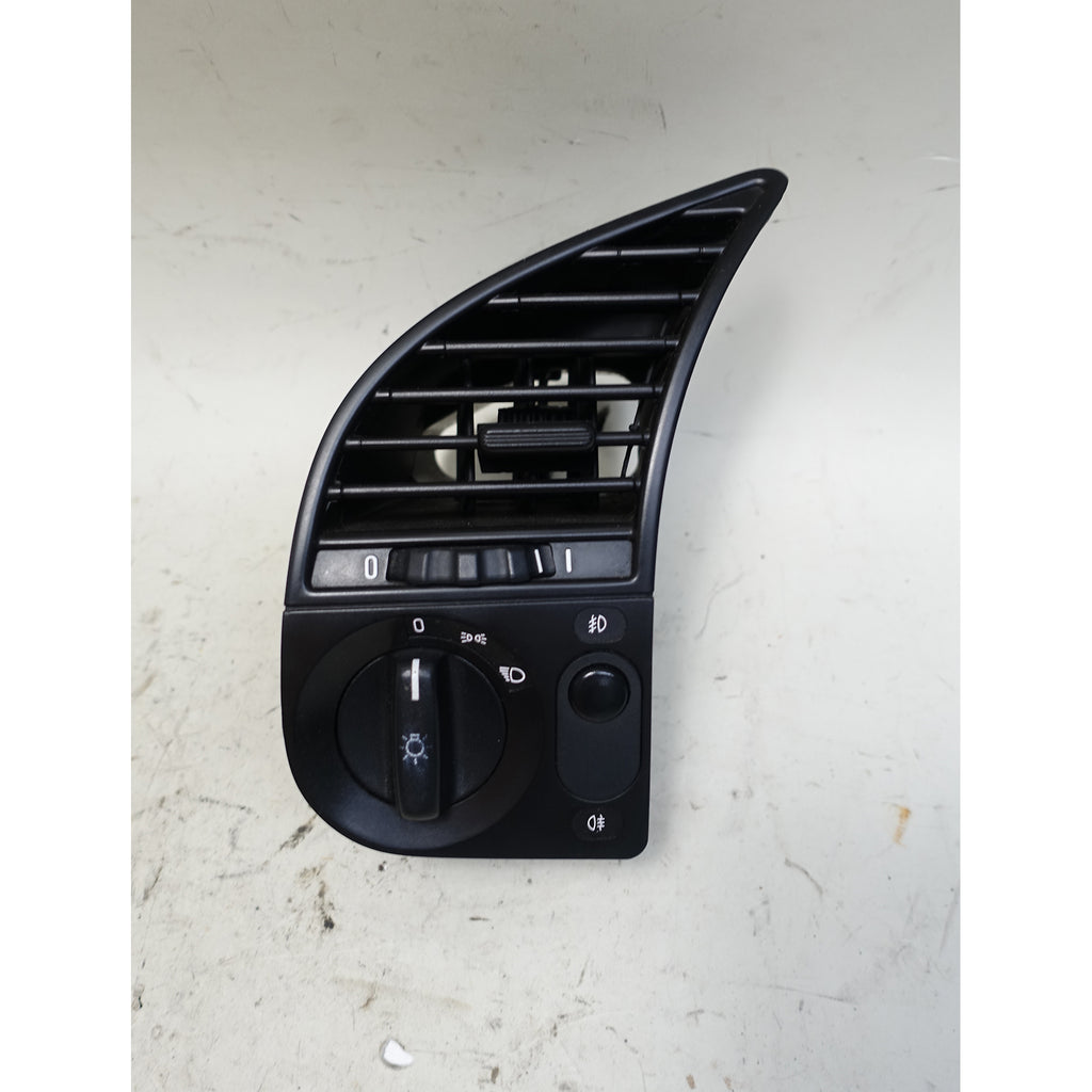 1992-1999 BMW E36 Headlight Fog Light Switch w Air Vent Panel OEM *Note*