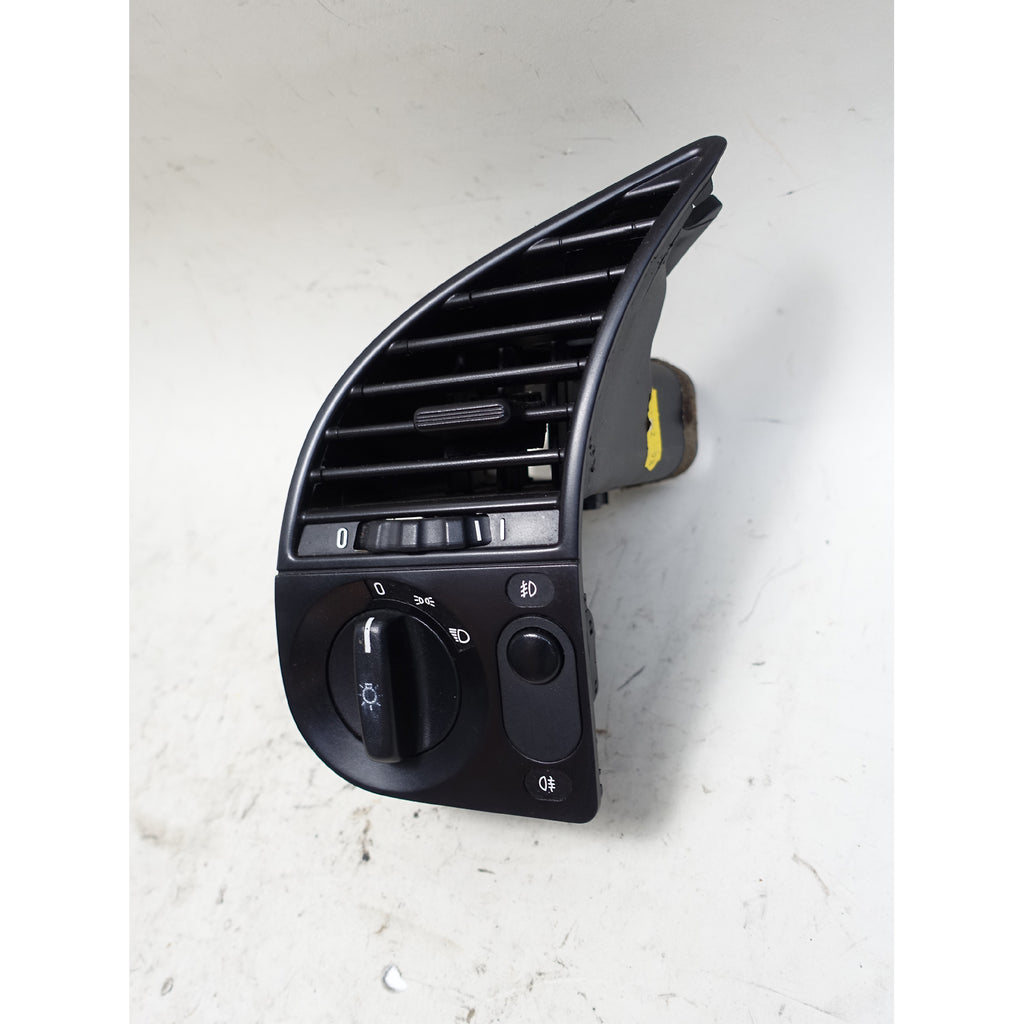 1992-1999 BMW E36 Headlight Fog Light Switch w Air Vent Panel OEM *Note*