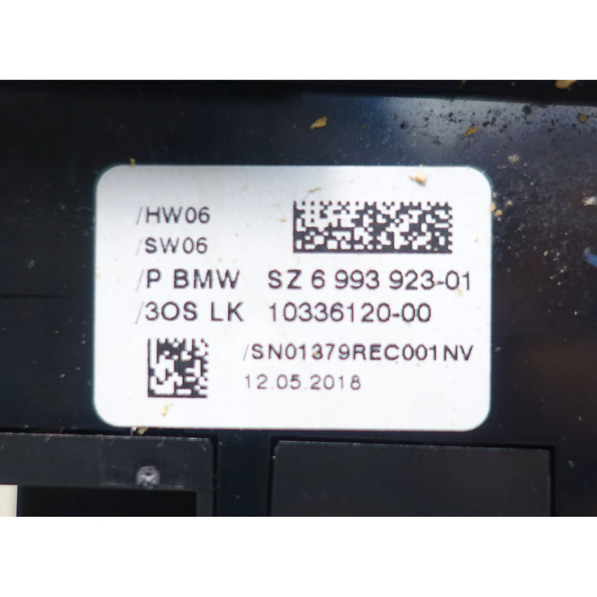 2017-2020 BMW G30 5-Series G01 X3 Front Center Console Switch Unit PDC OEM