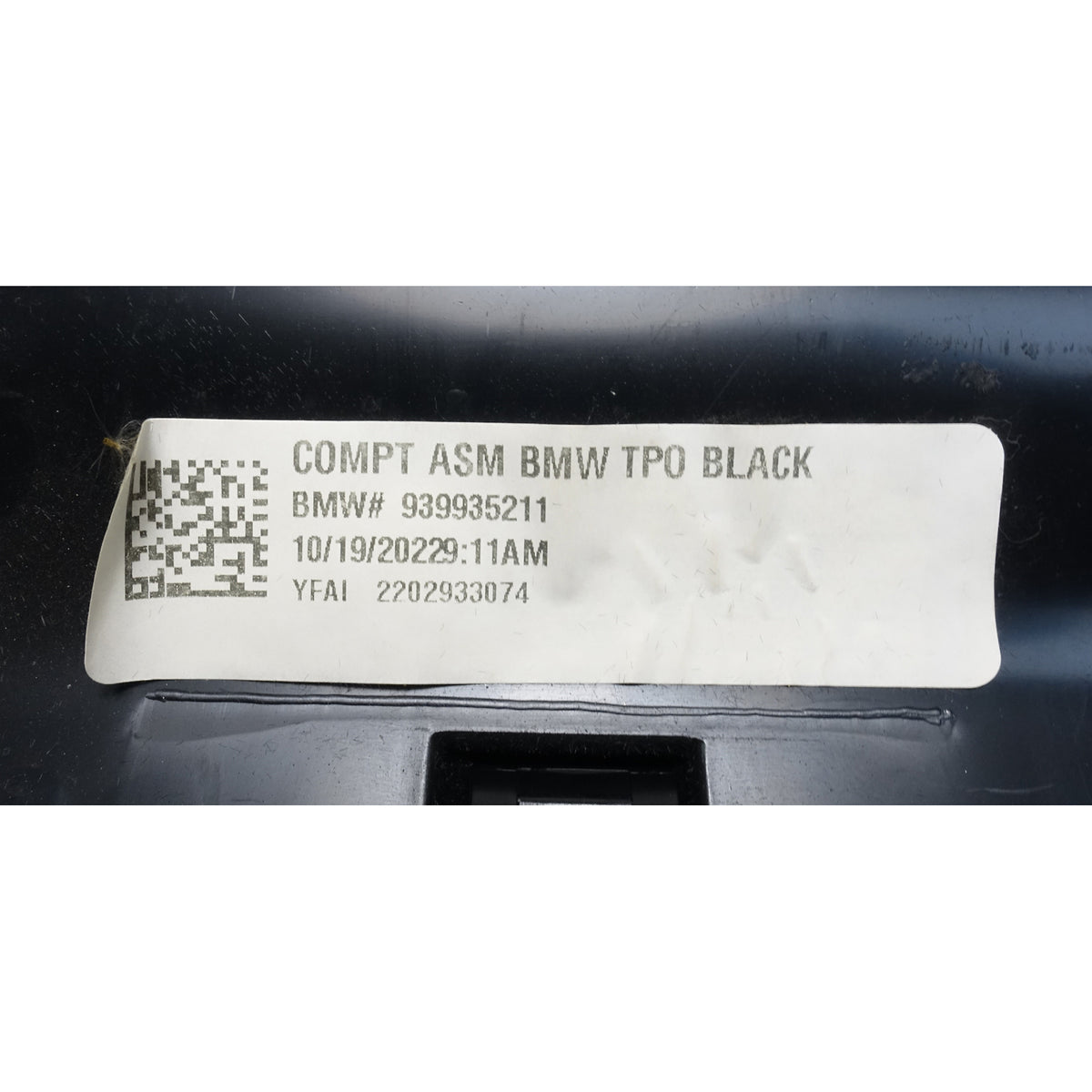 BMW G05 X5 G06 X6 G07 X7 Left Driver Glove Box Black Vinyl 2019-2025 OEM