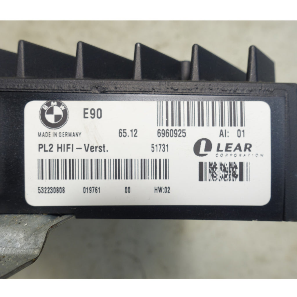 2006-2007 BMW E90 3-Series Sedan Factory HiFi Stereo Audio Amplifier OEM