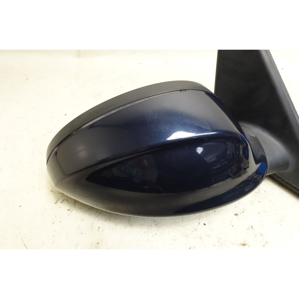 06-08 BMW E90 E91 3-Series 4-Door Right Side Mirror Assembly Monaco Blue OEM