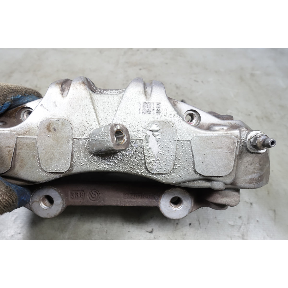 BMW 135i Left Front Brembo 6-Piston Brake Caliper OEM E82 E88 2008-2013