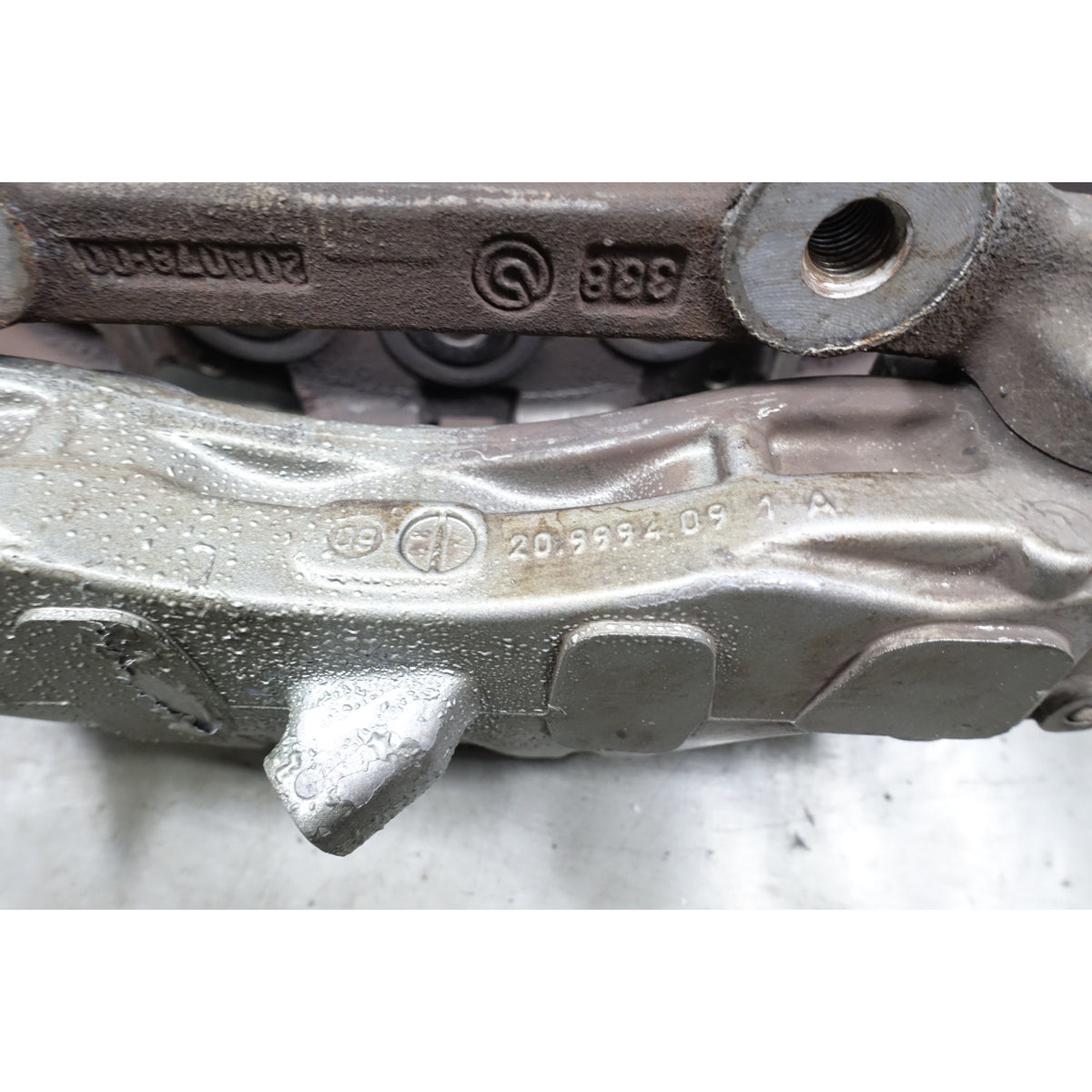 BMW 135i Left Front Brembo 6-Piston Brake Caliper OEM E82 E88 2008-2013