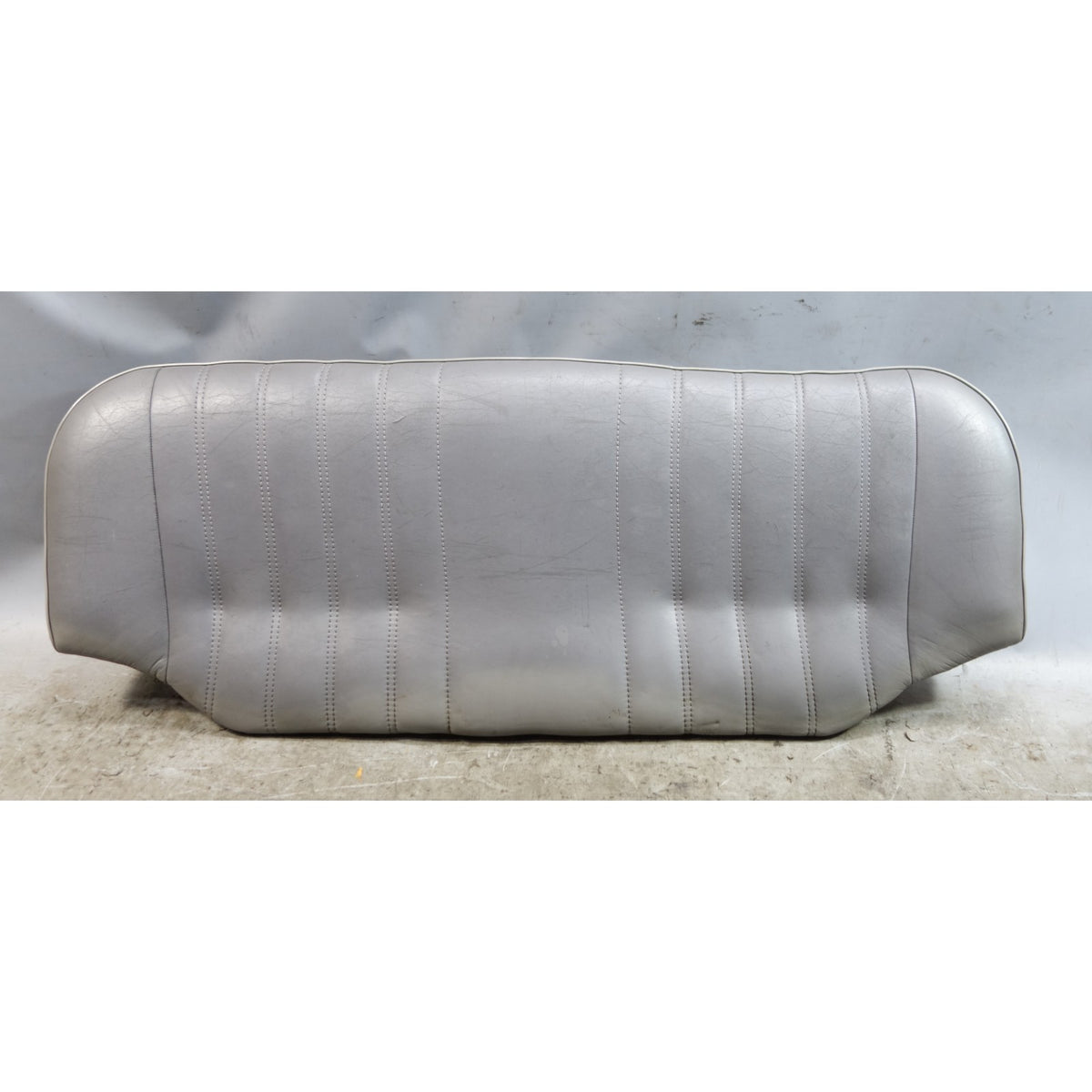 86-91 BMW E30 3-Series Sedan Rear Seat Bottom Bench Cushion Grey Silver OEM