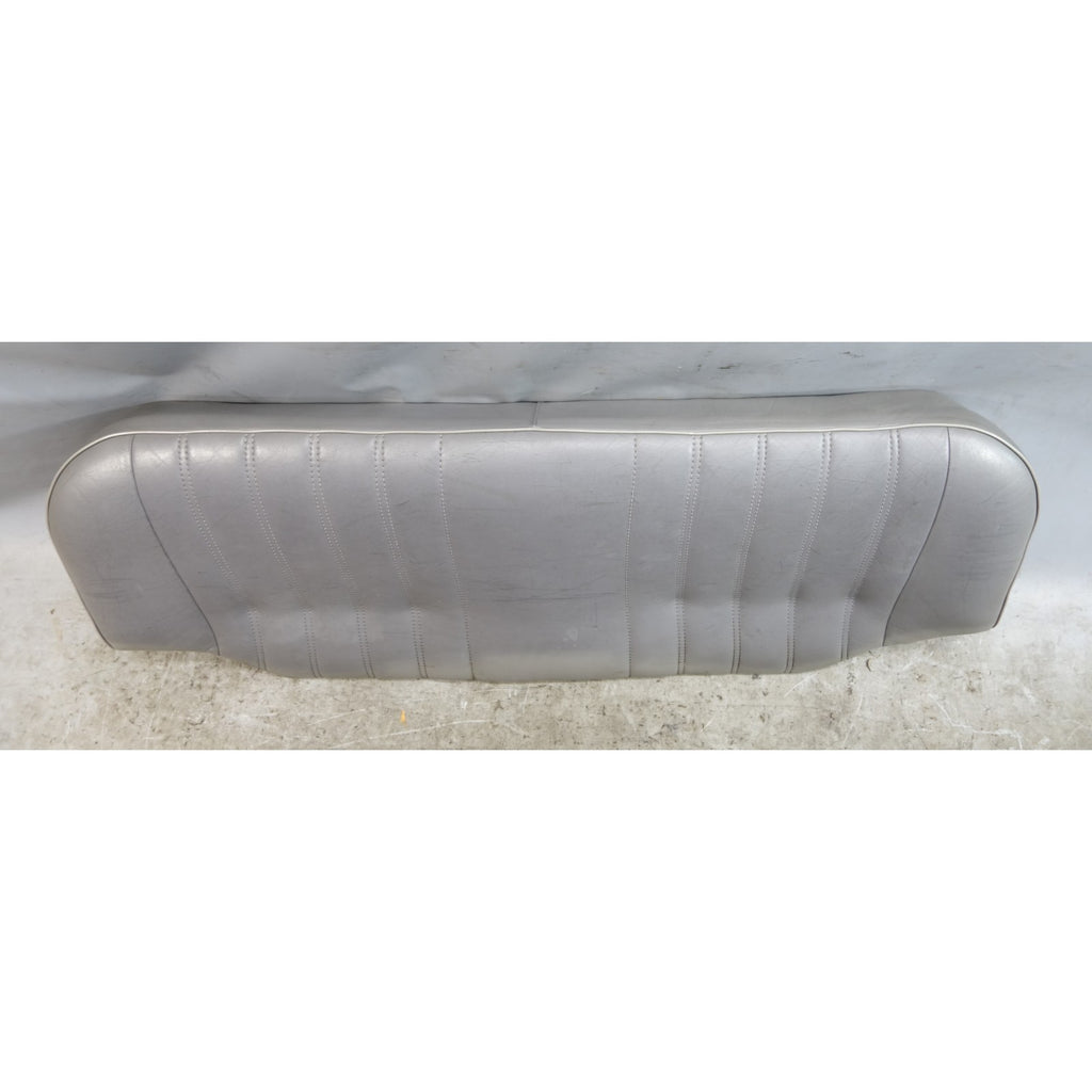 86-91 BMW E30 3-Series Sedan Rear Seat Bottom Bench Cushion Grey Silver OEM