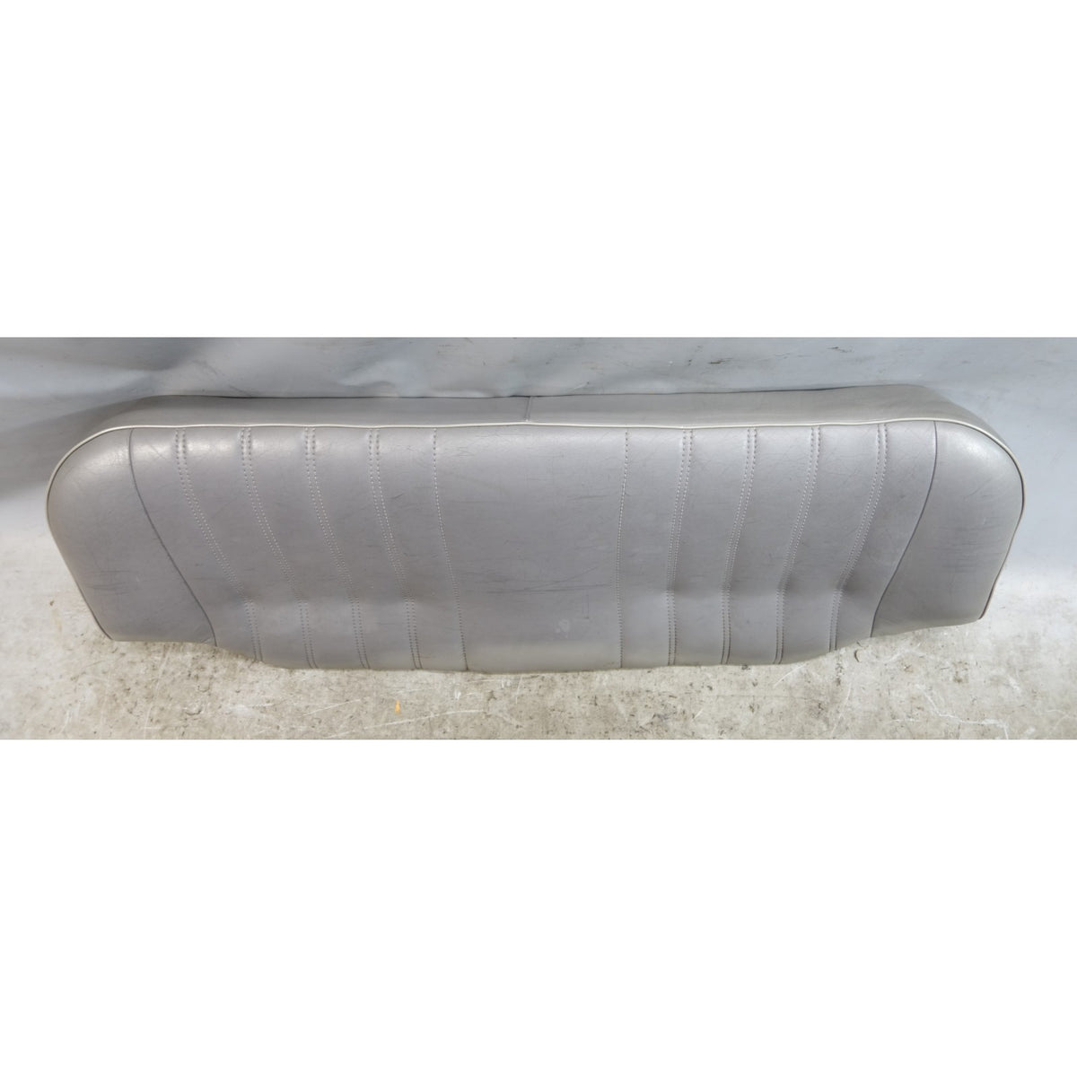 86-91 BMW E30 3-Series Sedan Rear Seat Bottom Bench Cushion Grey Silver OEM