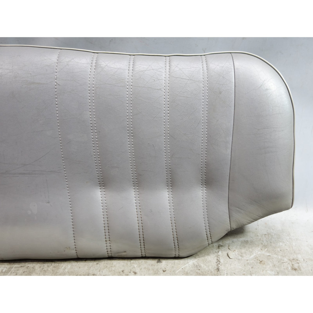 86-91 BMW E30 3-Series Sedan Rear Seat Bottom Bench Cushion Grey Silver OEM