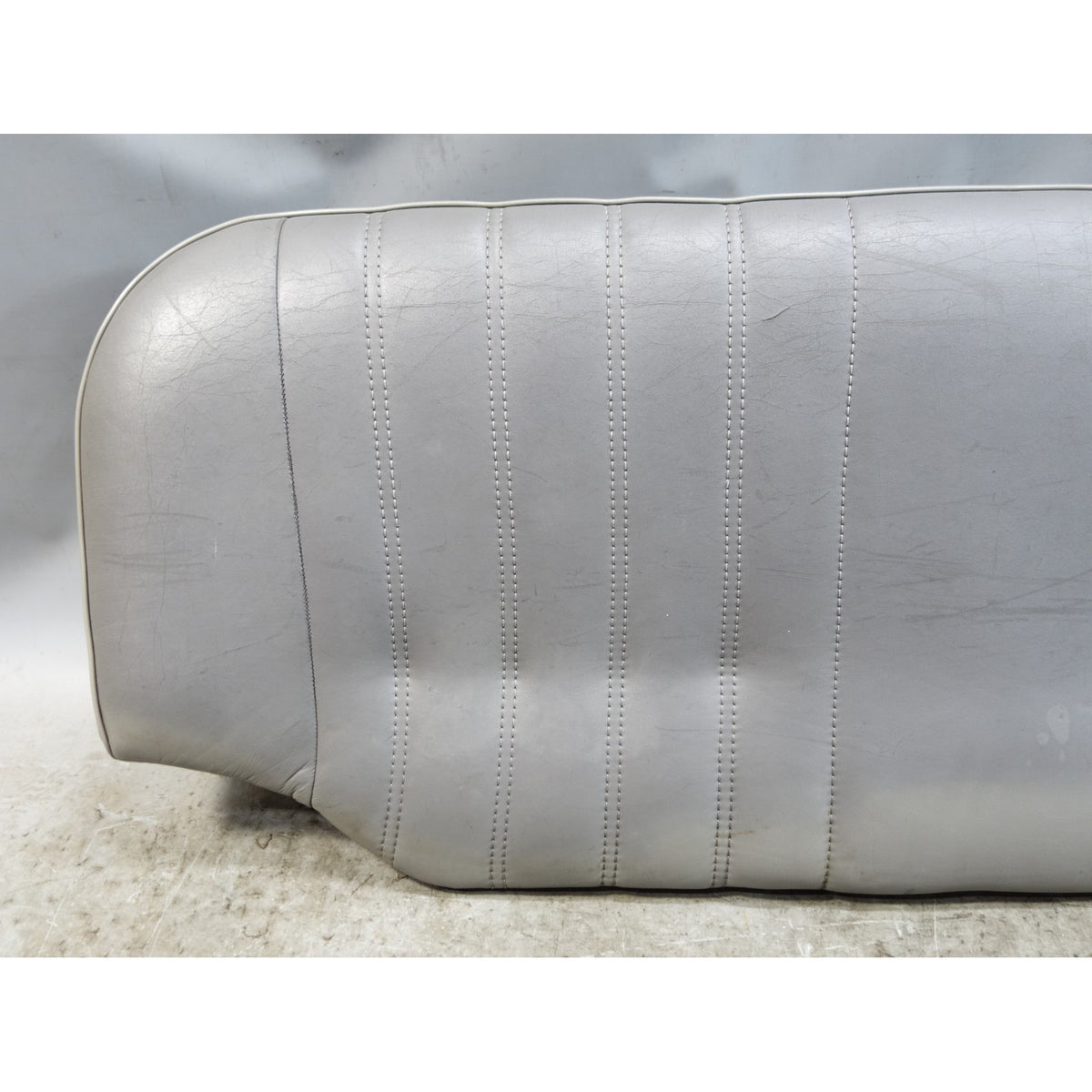 86-91 BMW E30 3-Series Sedan Rear Seat Bottom Bench Cushion Grey Silver OEM