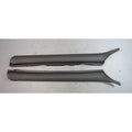 Damaged BMW E30 Front A Pillar Trim Pair Anthracite Black OEM 1984-1993