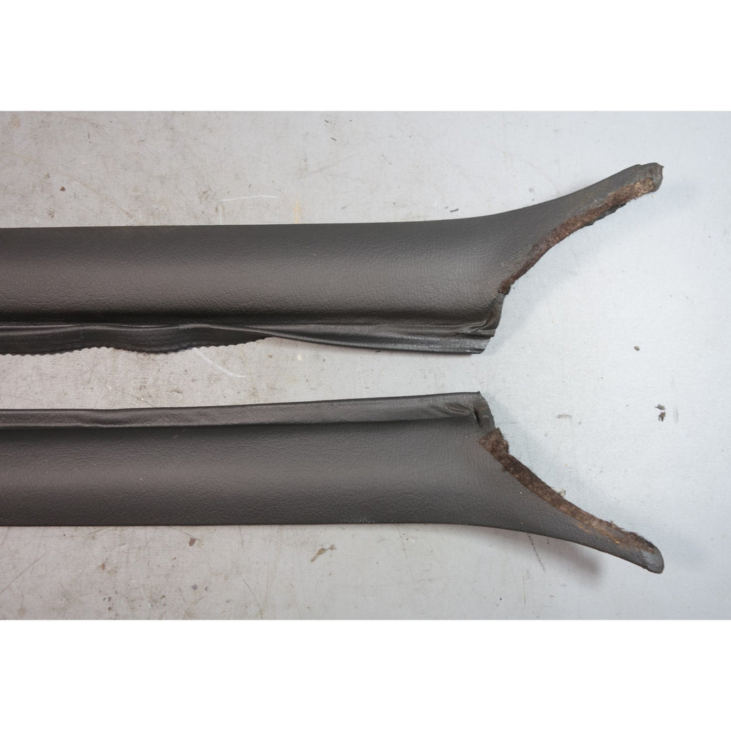 Damaged BMW E30 Front A Pillar Trim Pair Anthracite Black OEM 1984-1993