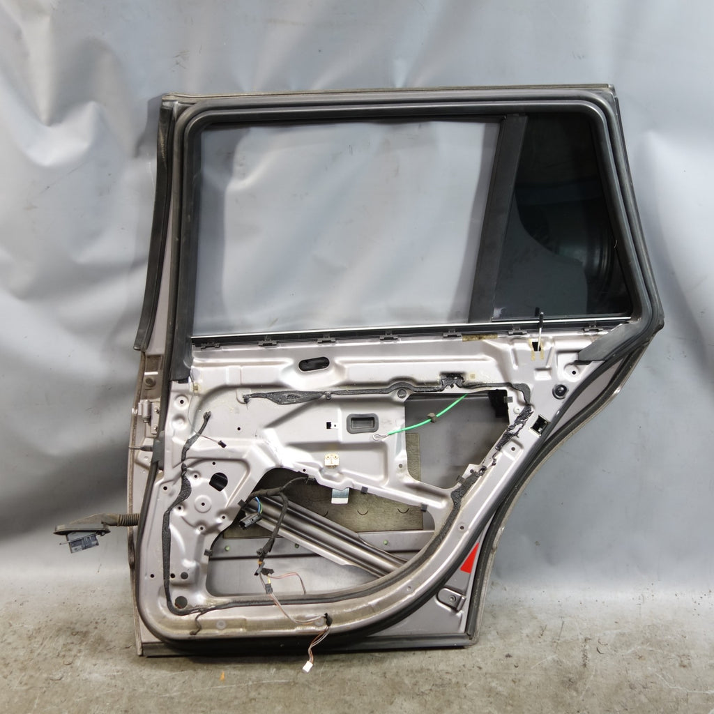 BMW E39 5-Series Touring Wagon Right Rear Passenger Door Shell Silver OEM 99-03