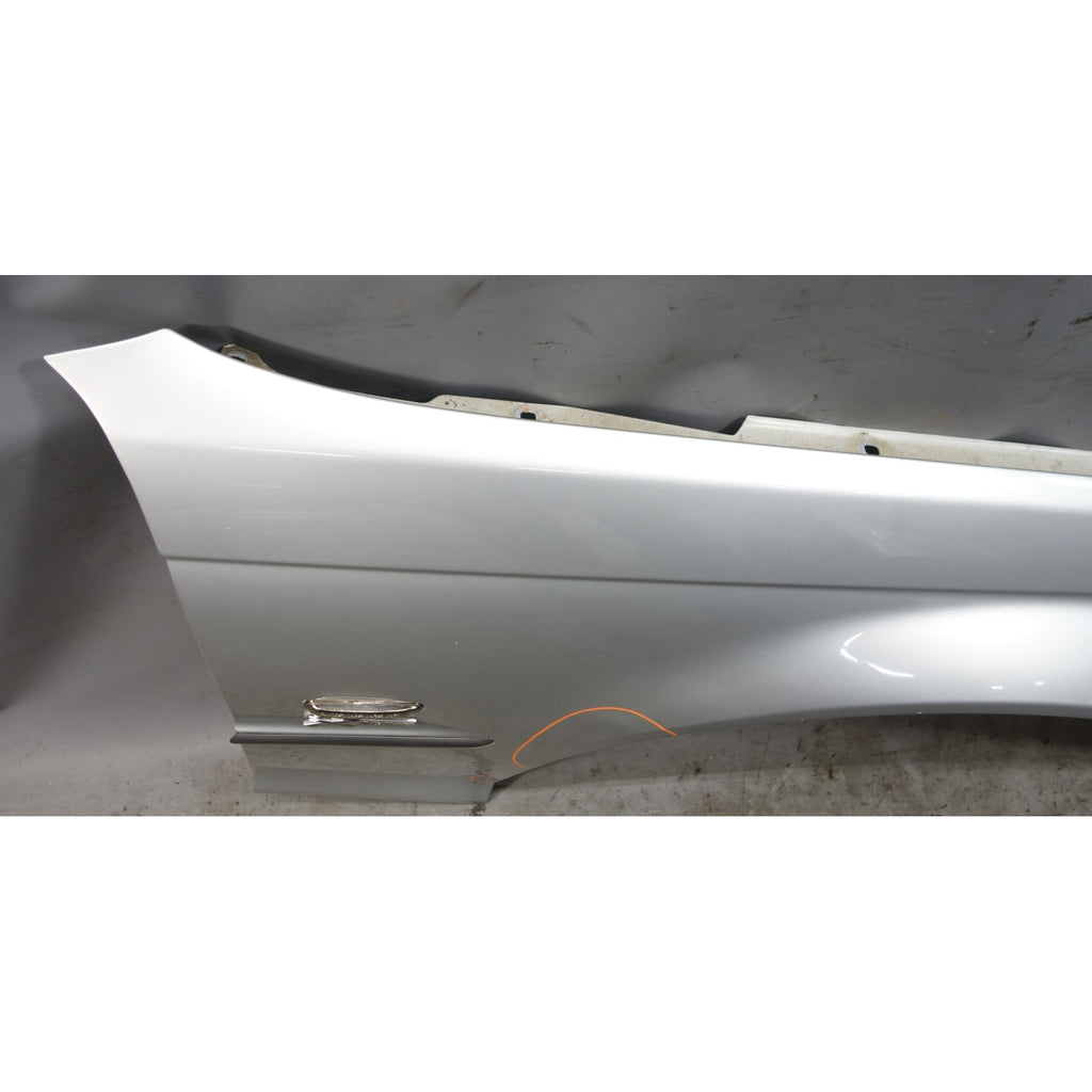 Damaged 1999-2001 BMW E46 3-Series 4dr Right Front Fender Panel Titan Silver OEM