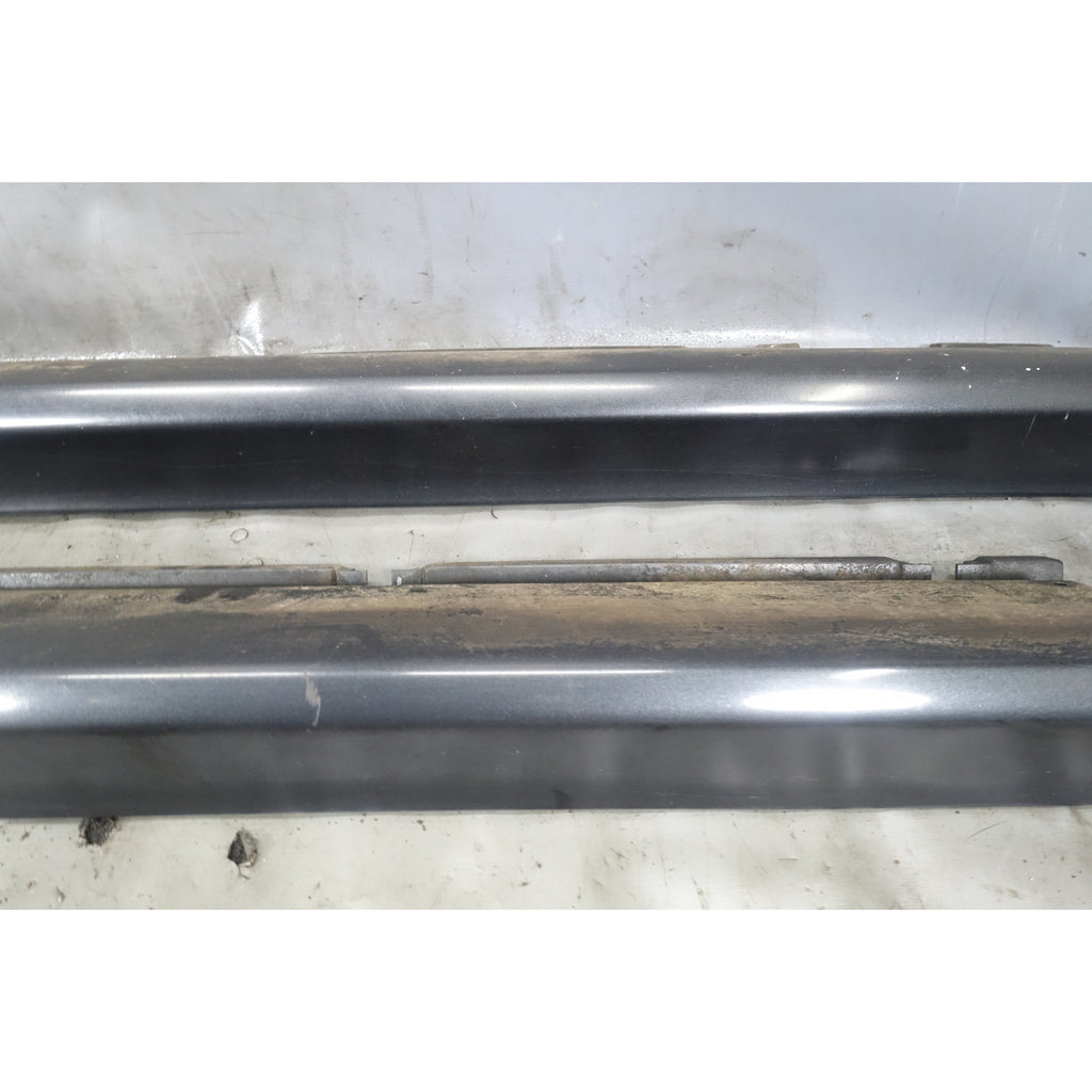 1988-1991 BMW E30 325iX Wide Body Rocker Side Skirt Trim Pair Diamond Black OEM