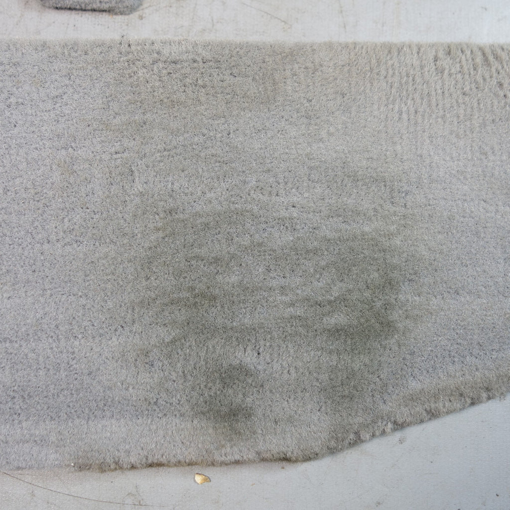 BMW E39 5-Series Front Center Console Side Carpet Panel Pair Grey OEM 1997-2003