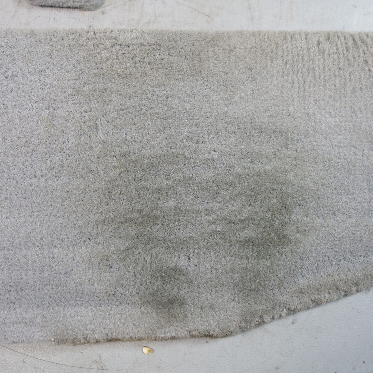 BMW E39 5-Series Front Center Console Side Carpet Panel Pair Grey OEM 1997-2003