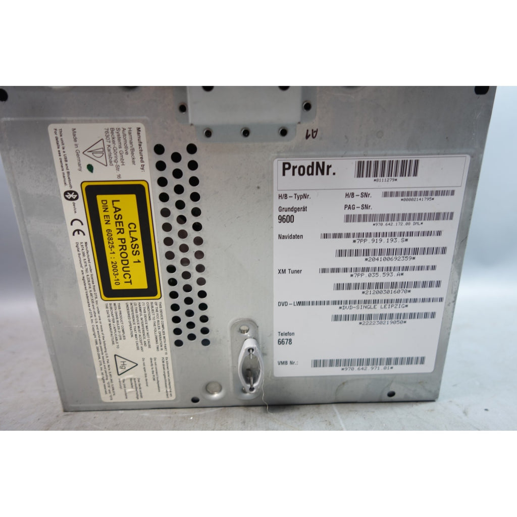 2010-2013 Porsche Panamera 970 Radio Navigation Unit Screen OEM 970 642 971 01