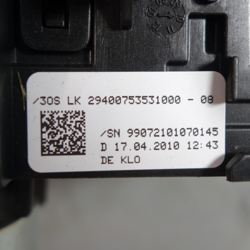 2010-2013 Porsche Panamera 970 Steering Column Switch Hub Clock Spring OEM